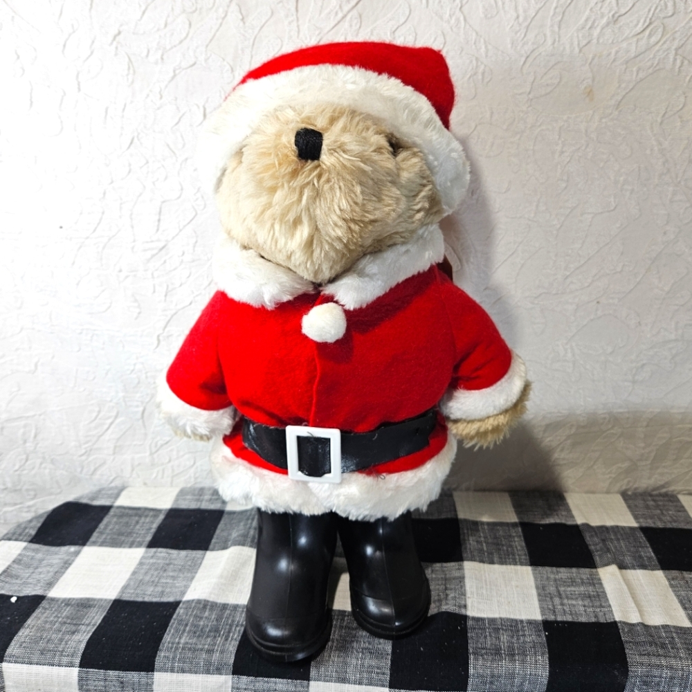 Vintage 1983 Santa Clause Paddington Bear By Eden Toys